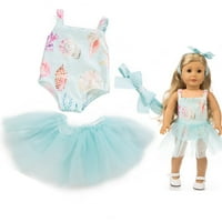 Gyönyörű Fonalruhák az amerikai baba kiegészítő lány játékához