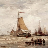 Halász A Tengerparton Hendrik Willem Mesdag Poszter Nyomtatás