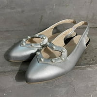 Pearl Toe Elasztikus szerelmi cipő egyetlen Zenekar Alkalmi Lapos hegyes női szandál női alkalmi cipő