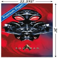 Képregény Film-Aquaman-Manta Sziluett Fali Poszter, 22.375 34