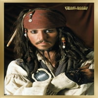 Disney Kalózok: Fekete Gyöngy-Johnny Depp Portré Fali Poszter, 22.375 34