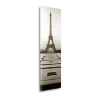 Tangletown Fine Art 'Tour Eiffel - 11' fényképes nyomtatás becsomagolt vászonra