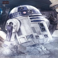 Csillagok Háborúja: Az Utolsó Jedi-R2-D Fali Poszter, 22.375 34