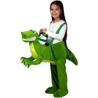 Szilárd zöld dino kisgyermek Halloween jelmez, 2-3T
