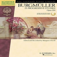 Hal Leonard Student Piano Library: Burgmuller-Progresszív Tanulmányok, Opus Book Online Audio