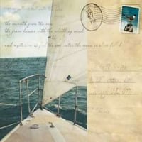Voyage képeslap I Poszter Nyomtatás Susan Bryant