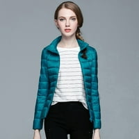 eccipvz kabátok Női Női téli vékony és könnyű kabát alkalmi kabát vékony Steppelt kabát plusz méretű téli kabátok