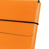Rugalmas Portfólió, 9.25x12.5x.5, narancssárga, 1 csomag