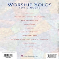 Istentiszteleti szólók énekesek számára: alacsony hangú kiadás zongorakíséret CD-vel
