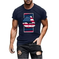 amidoa új Divat Alkalmi Férfi póló nyomtatás sport póló hüvely Kerek nyakú blúzok & ingek nagy és magas pólók ingek