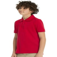 Real School Unise Iskolai Egyenruha Rövid ujjú Pique póló, méretek XS-XL
