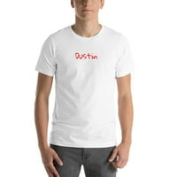 Meghatározatlan Ajándékok XL kézzel írt Dustin Rövid ujjú pamut póló