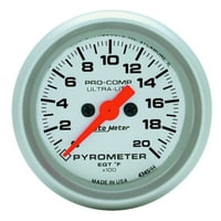 Autometer Ultra-Lite Pirométer Mérő, 2-1 16