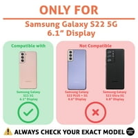 TalkingCase vékony vékony tok kompatibilis Samsung Galaxy S 5G, zászló India nyomtatás, könnyű, rugalmas, puha, USA