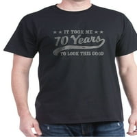 CafePress-vicces 70. születésnapi sötét póló - pamut póló