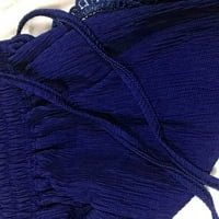 Usmixi Női Elasztikus derék zsinóros rövidnadrág szexi csipke Trim Plusz méretű rövid nadrág nyári szilárd Laza futó