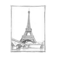 Ethan Harper 'Eiffel -torony a Szajna' vászon művészetéből