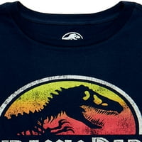 Jurassic Park Boys Logo Crew nyaki póló rövid ujjú, méretű 4-