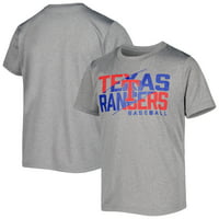 Ifjúsági Texas Rangers Heather Grey póló
